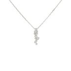 18K Gold Diamond Pendant Necklace | 1/2 CTW, 18'' Chain