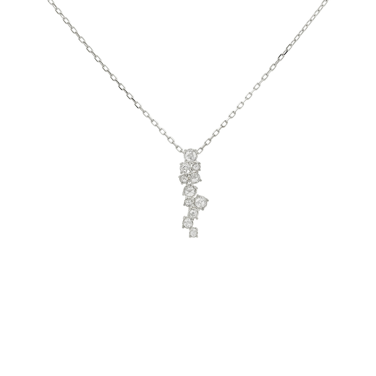 18K Gold Diamond Pendant Necklace | 1/2 CTW, 18'' Chain