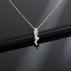 18K Gold Diamond Pendant Necklace | 1/2 CTW, 18'' Chain