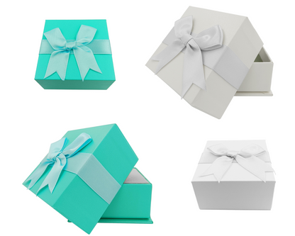 14K White Gold Rainbow Sapphire Earrings Multi Color Natural Gemstone Wave Studs S-Curve Ombre Crawler Luxury Birthday Gift Colorful Jewelry