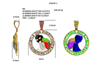 16503P Pendant With Diamond