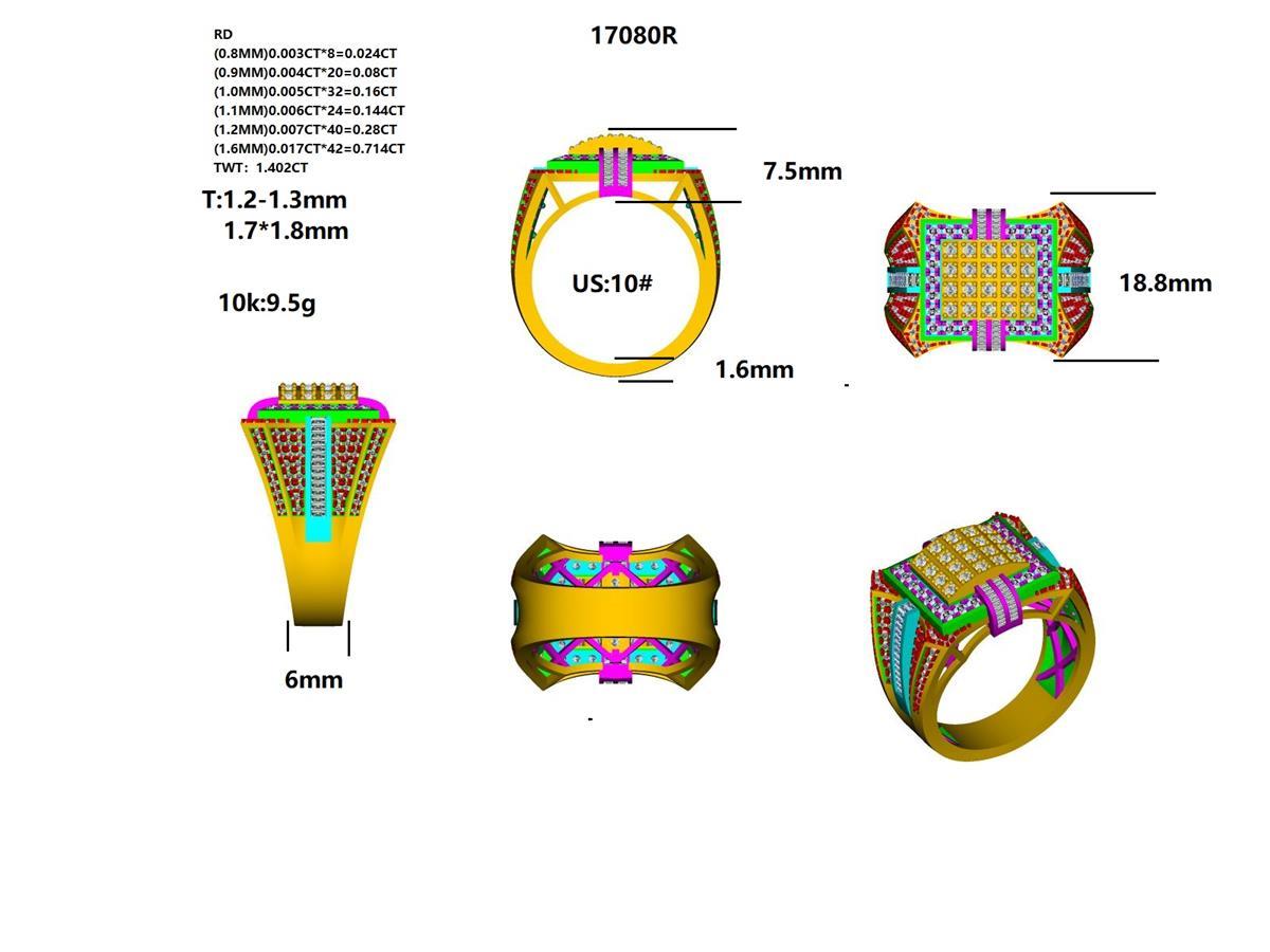 17080R Ring With Diamond