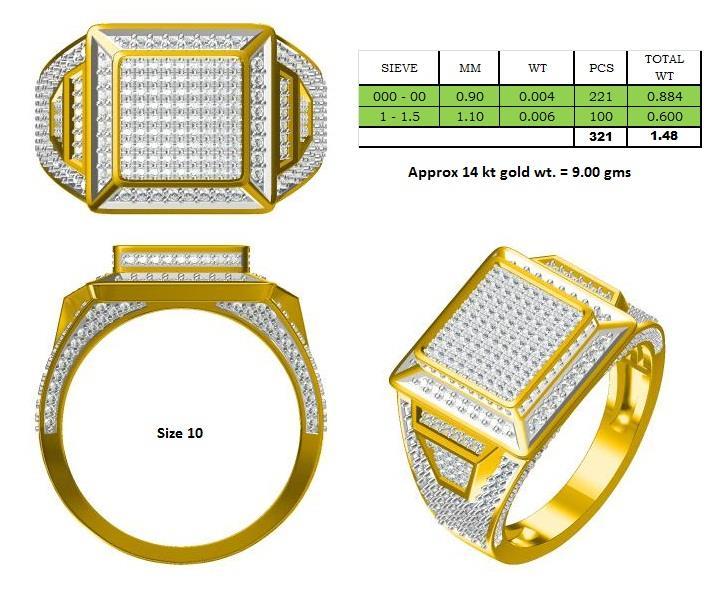 17113R Ring With Diamond