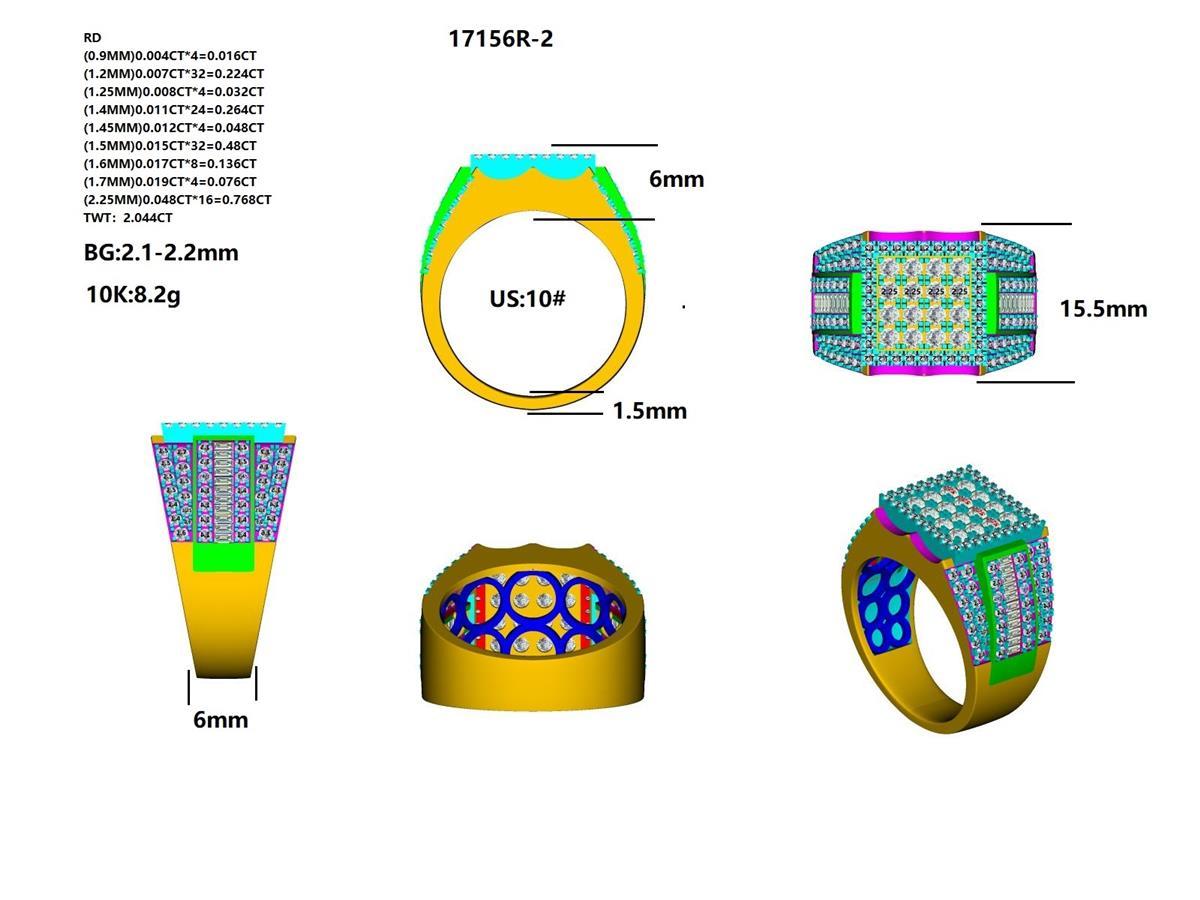 17156R Ring With Diamond