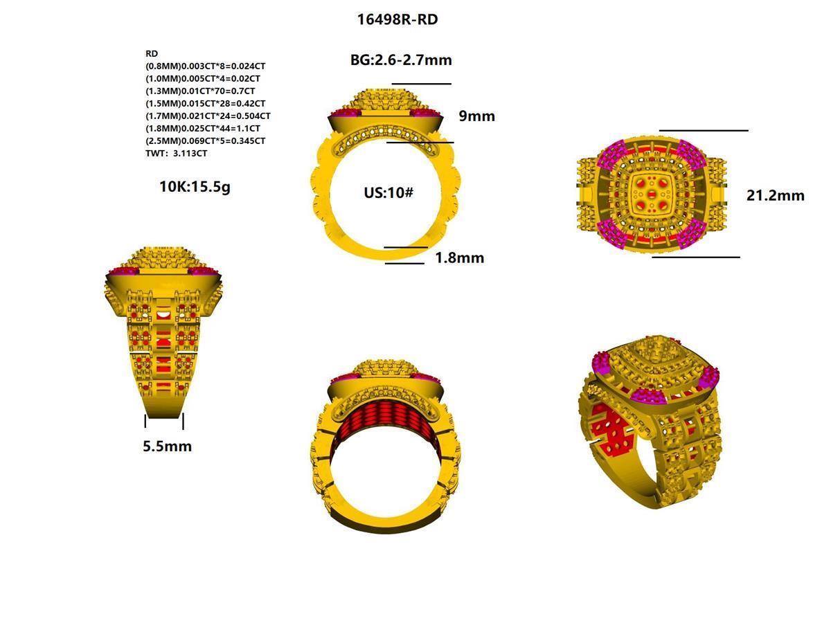 17939R Ring With Diamond